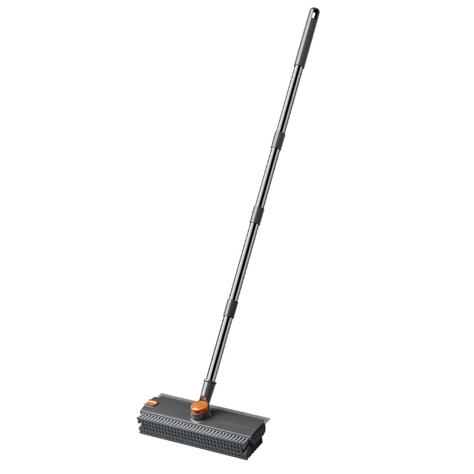 Ultimate 3-in-1 Floor Scrub Brush: Versatile Long Handle Grout Cleaner with Stiff Bristles and Scraper for Effortless Kitchen and Bathroom Cleaning