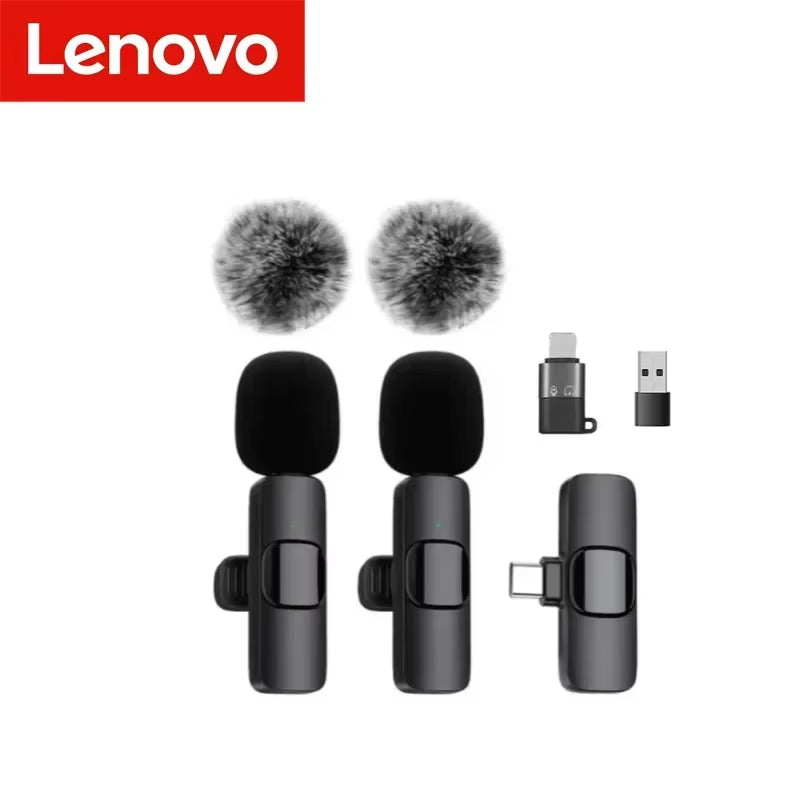 Elevate Your Audio Experience with the Compact Wireless Lavalier Microphone - Ideal for Android & iPhone Live Streaming and Gaming!