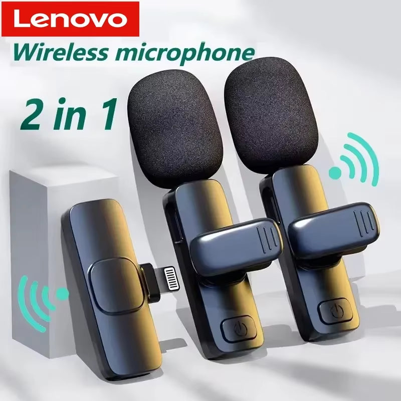 Elevate Your Audio Experience with the Compact Wireless Lavalier Microphone - Ideal for Android & iPhone Live Streaming and Gaming!
