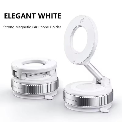 Revolutionary 360° Magnetic Car Phone Holder - Perfect for iPhone Live Streaming and Hands-Free Use