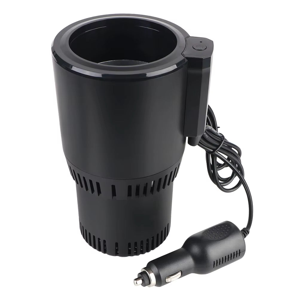 Revolutionary 12V Portable Water Warmer & Cooler - Your Ultimate Smart Car Cup Holder for Instant Heating & Chilling
