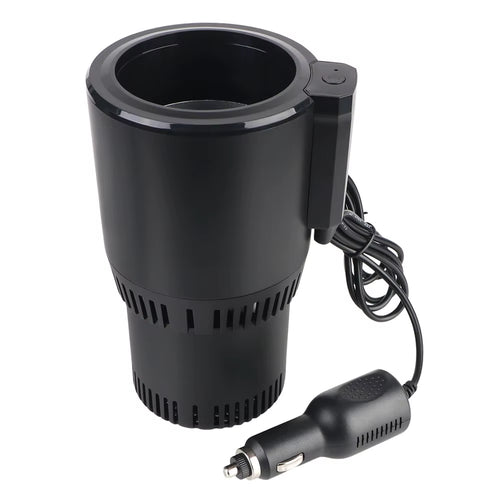 Revolutionary 12V Portable Water Warmer & Cooler - Your Ultimate Smart Car Cup Holder for Instant Heating & Chilling