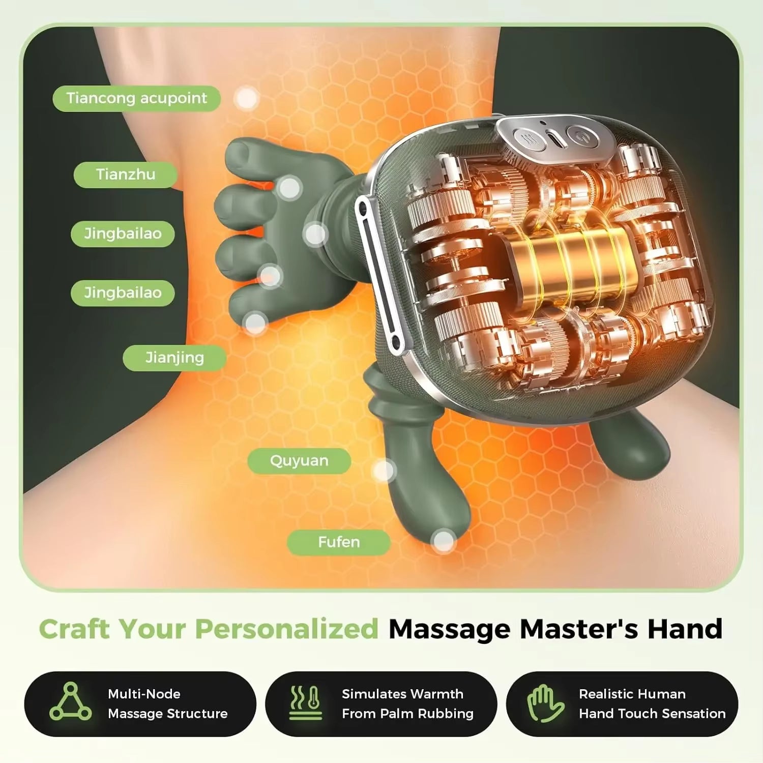 Experience Ultimate Relaxation with Our Electric Shiatsu Neck and Shoulder Massager for Deep Tissue Relief
