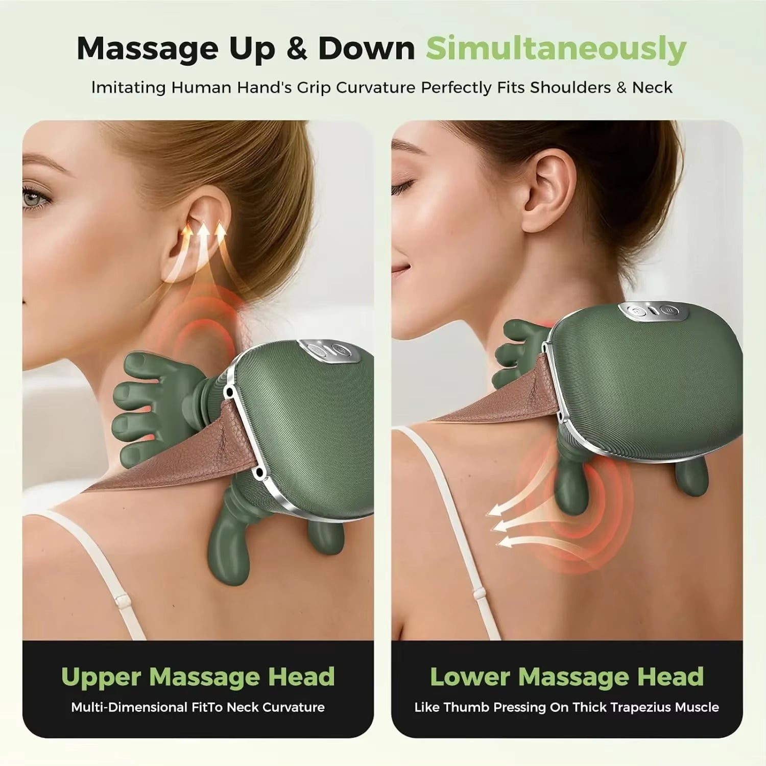 Experience Ultimate Relaxation with Our Electric Shiatsu Neck and Shoulder Massager for Deep Tissue Relief