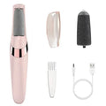 Revitalize Your Feet with the Ultimate USB Rechargeable Electric Dead Skin Remover - Complete with Interchangeable Roller Heads for Professional Pedicure Results!
