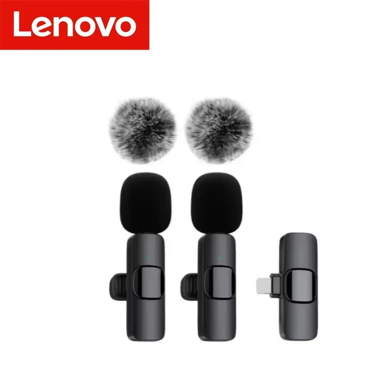 Elevate Your Audio Experience with the Compact Wireless Lavalier Microphone - Ideal for Android & iPhone Live Streaming and Gaming!