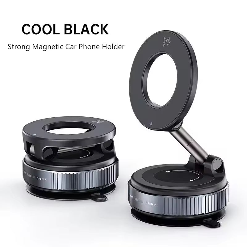 Revolutionary 360° Magnetic Car Phone Holder - Perfect for iPhone Live Streaming and Hands-Free Use