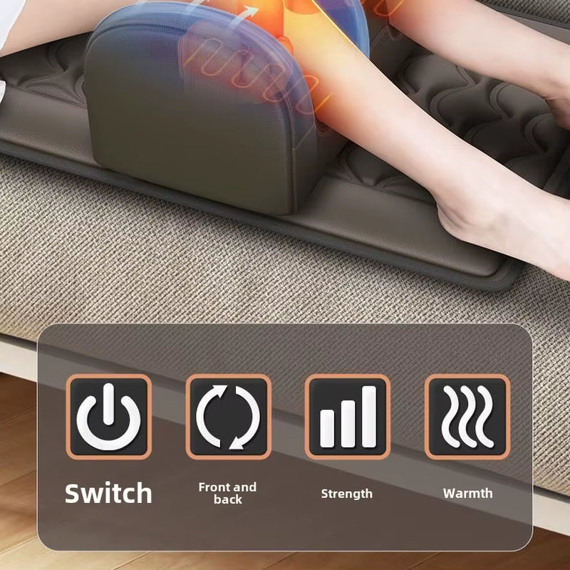 Transform Your Relaxation Experience with the Ultimate Multifunctional Electric Massage Mattress Cushion - Ideal for Neck, Shoulder, Waist & Back Relief