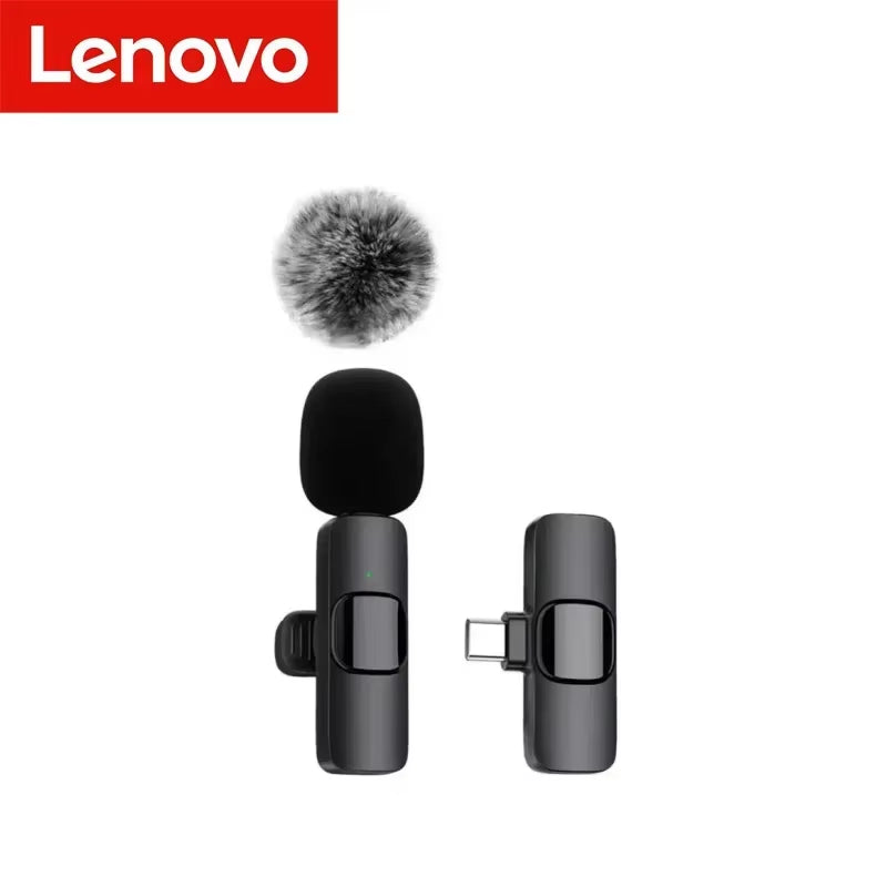 Elevate Your Audio Experience with the Compact Wireless Lavalier Microphone - Ideal for Android & iPhone Live Streaming and Gaming!