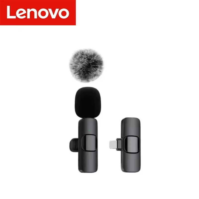 Elevate Your Audio Experience with the Compact Wireless Lavalier Microphone - Ideal for Android & iPhone Live Streaming and Gaming!